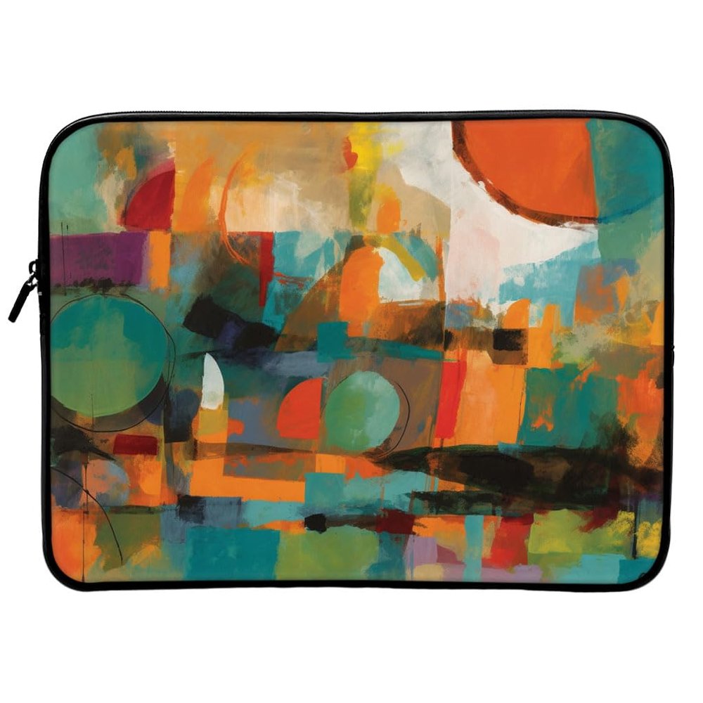 Abstract Art 2-Sided Print Mac Book Pro 16" Sleeve - Laptop Items - Colorful Art Gift