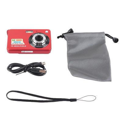4K Digital Camera, Anti Shaking 48MP Vlogging Camera 8X Digital Zoom 2.7in Flip LCD Screen Compact Camera Built in Fill Light for Teens Kids Seniors, Support 128GB Memory Card