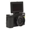 48MP Vlogging Camera, 4K Digital Camera Anti Shaking 16X Digital Zoom with 3.2inch IPS Display Flip Screen for Photography and Video, Compact Camera 2 Batteries for Travel view 2