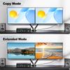 8K KVM Switch HDMI 2 Monitors 2 Computers, NEWCARE 4K 120Hz KVM Switch Dual Monitors 2 Computer with 4 USB 3.0 Port, HDMI 2.1 Switch 2 Port Support HDCP 2.3, HDR 10, RGB 8:8:8, Wired Remote Switch view 2