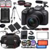 Canon EOS R10 Mirrorless Camera, Including RF-S 18-150mm f/3.5-6.3 is STM, 2X 64GB Memory Cards, Microphone, Case, LED Video Light & More (35pc Bundle) (Renewed) view 1