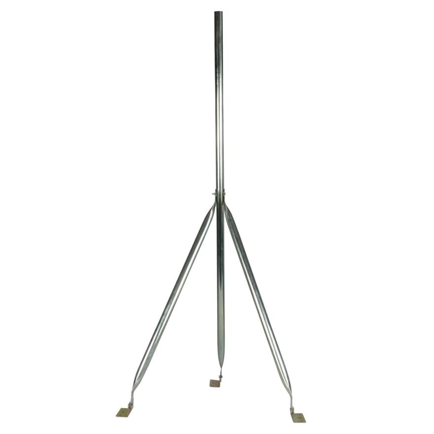 Skywalker Signature Series Heavy Duty Slope Roof Mount Tripod for Antenna, 5ft Tall, 1.25" Outer Diameter