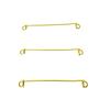 Zeluga 23-269 6in. 16 Gauge 1000 Pc. Yellow PVC Coated Double Loop Reinforcement Cable Rebar Wire Ties view 4