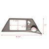 Boat Blank Chartplotter Panel 7202338H | 620FS Onix 10 Silver view 4
