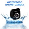 Backup License Plate HD Camera Night Vision Rear View 8 IR LED Waterproof Compatible with Jensen Car Radio CR271ML CAR110W CAR710 CAR710X CAR910W CAR910X CMR2720 CDR7011 CAR8000 CM901MIR view 2