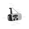 Tangxi Portable AMFMNOAA Weather Radio 1200mAh Battery Power Bank Radio with Hand Crank FMAMWB(NOAA) for Home and Emergency (American) view 3