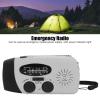 Tangxi Portable AMFMNOAA Weather Radio 1200mAh Battery Power Bank Radio with Hand Crank FMAMWB(NOAA) for Home and Emergency (American) view 4