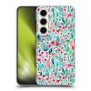 Head Case Designs Officially Licensed Micklyn Le Feuvre Tropical Ink White Watercolour Garden Hard Back Case Compatible with Samsung Galaxy S23 5G view 1