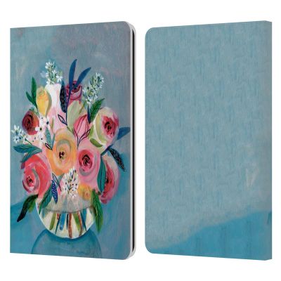 Head Case Designs Officially Licensed Suzanne Allard Glass Table Bouquet Floral Graphics Leather Wallet Case Compatible with Kindle Paperwhite 1/2 / 3