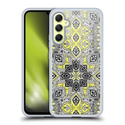 Head Case Designs Officially Licensed Micklyn Le Feuvre Sunshine Medallion Mandala Gel Case [Military Grade Protection] Compatible with Samsung Galaxy A34 5G
