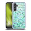 Head Case Designs Officially Licensed Micklyn Le Feuvre Mosaic in Mint Quartz and Jade Marble Patterns Gel Case [Military Grade Protection] Compatible with Samsung Galaxy A54 5G view 1