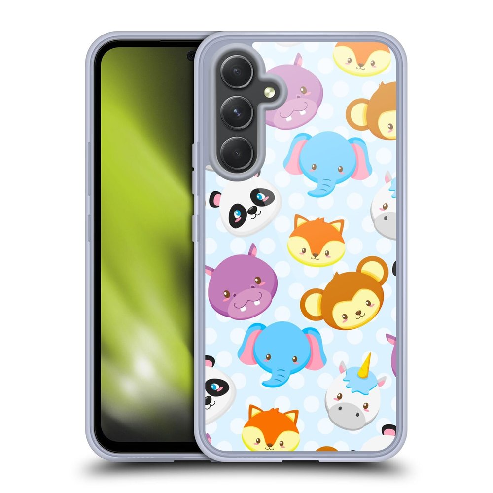 Head Case Designs Officially Licensed Haroulita Overload Baby Animals Gel Case [Military Grade Protection] Compatible with Samsung Galaxy A54 5G