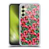 Head Case Designs Officially Licensed Micklyn Le Feuvre Plenty of Red Flowers Florals 2 Gel Case [Military Grade Protection] Compatible with Samsung Galaxy A34 5G view 1