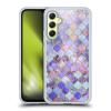 Head Case Designs Officially Licensed Micklyn Le Feuvre Decorative Purple Moroccan Gel Case [Military Grade Protection] Compatible with Samsung Galaxy A34 5G view 1