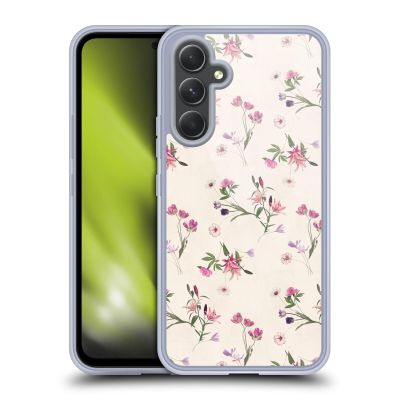Head Case Designs Officially Licensed Micklyn Le Feuvre Scattered Florals Gel Case [Military Grade Protection] Compatible with Samsung Galaxy A54 5G
