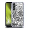 Head Case Designs Officially Licensed Micklyn Le Feuvre Shades of Grey Mandala 3 Gel Case [Military Grade Protection] Compatible with Samsung Galaxy A54 5G view 1
