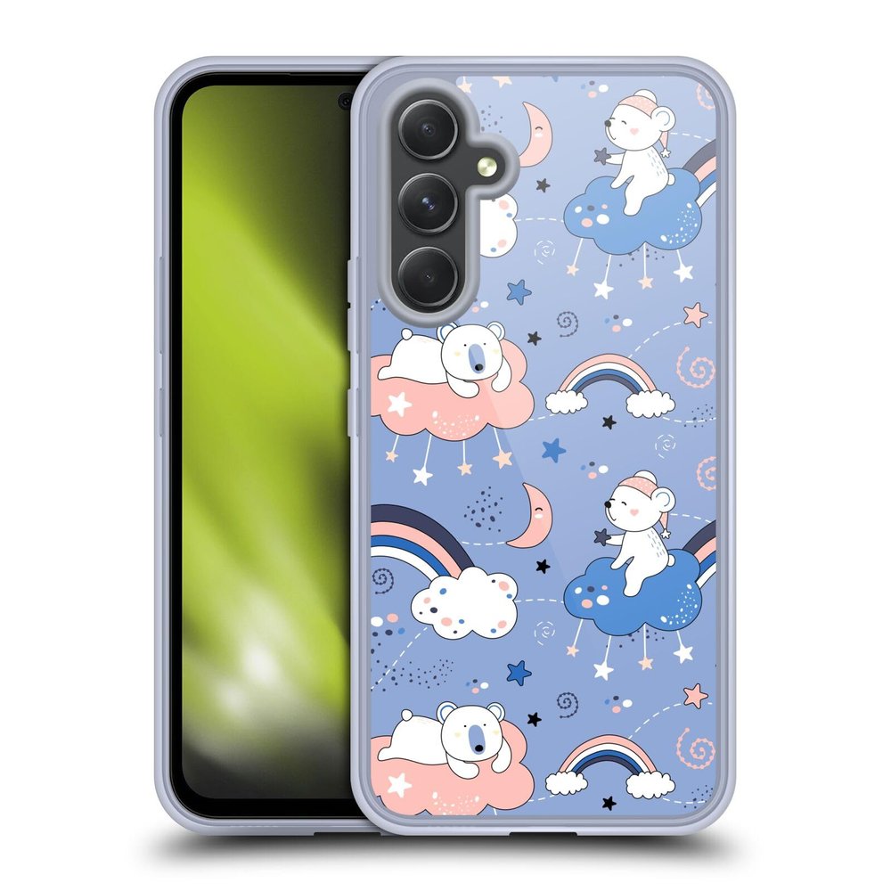 Head Case Designs Officially Licensed Haroulita Dreamy Bears Baby Animals Gel Case [Military Grade Protection] Compatible with Samsung Galaxy A54 5G