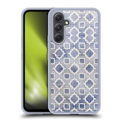 Head Case Designs Officially Licensed Micklyn Le Feuvre Worn and Faded Moroccan Gel Case [Military Grade Protection] Compatible with Samsung Galaxy A54 5G