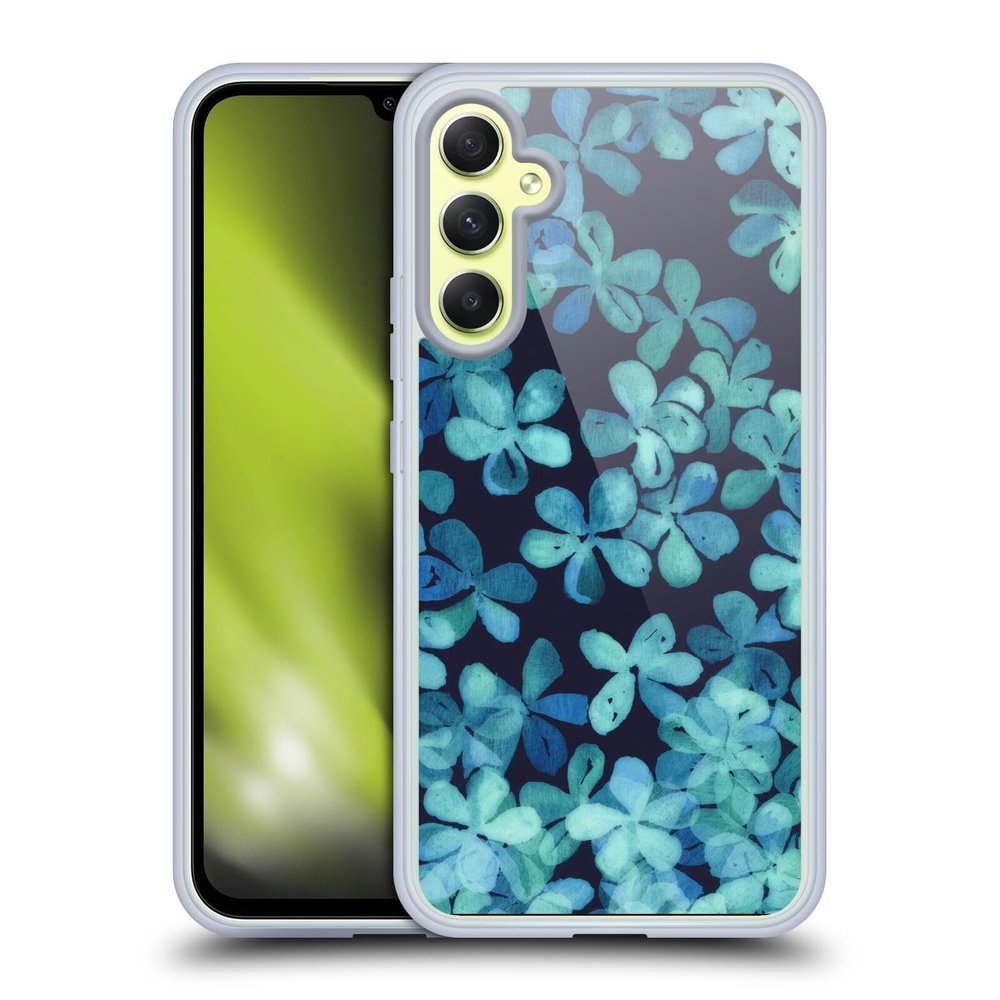 Head Case Designs Officially Licensed Micklyn Le Feuvre Hand Painted Floral Pattern Florals 2 Gel Case [Military Grade Protection] Compatible with Samsung Galaxy A34 5G
