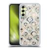 Head Case Designs Officially Licensed Micklyn Le Feuvre Art Deco Tiles in Soft Pastels Marble Patterns Gel Case [Military Grade Protection] Compatible with Samsung Galaxy A34 5G view 1