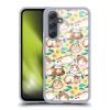 Head Case Designs Officially Licensed Micklyn Le Feuvre Guinea Pigs and Daisies in Watercolour On Pink Patterns 2 Gel Case [Military Grade Protection] Compatible with Samsung Galaxy A54 5G view 1