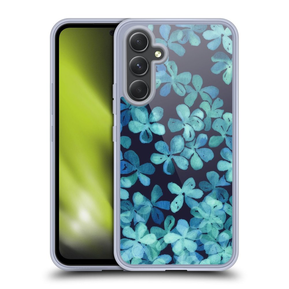 Head Case Designs Officially Licensed Micklyn Le Feuvre Hand Painted Floral Pattern Florals 2 Gel Case [Military Grade Protection] Compatible with Samsung Galaxy A54 5G