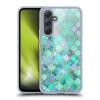 Head Case Designs Officially Licensed Micklyn Le Feuvre Mint Green Moroccan Gel Case [Military Grade Protection] Compatible with Samsung Galaxy A54 5G view 1