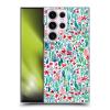 Head Case Designs Officially Licensed Micklyn Le Feuvre Tropical Ink White Watercolour Garden Hard Back Case Compatible with Samsung Galaxy S23 Ultra 5G view 1