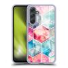Head Case Designs Officially Licensed Micklyn Le Feuvre Hexagon Cubes Patterns 6 Gel Case [Military Grade Protection] Compatible with Samsung Galaxy A54 5G view 1