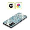 Head Case Designs Officially Licensed Micklyn Le Feuvre Diamond Doodle in Teal and Tuquoise Floral Patterns Gel Case [Military Grade Protection] Compatible with Samsung Galaxy A34 5G view 2