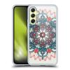 Head Case Designs Officially Licensed Micklyn Le Feuvre Coral and Teal Tangle Medallion Mandala 3 Gel Case [Military Grade Protection] Compatible with Samsung Galaxy A34 5G view 1