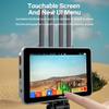 Shimbol ZO600MS Dual-Band 1000FT 5.5 inch Touchscreen 3D Lut HDMI 3G-SDI Wireless Recording Monitor Low Latency 2000nit HDR Video Recording and Playback view 4