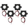ALMOCN 4PCS Single Cavity Mini Speaker 3W 8Ohm Full-Range Cavity Advertising Machine Speaker with JST-PH2.0mm 2 pin Interface view 1