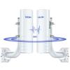 5KM Outdoor Wireless Bridge Point to Point, AdaLov CPE361 5.8GHz WiFi Bridge with 14dBi High Gain Antenna, Dual 1Gbps Ports, Network Extension for Homes, Farms, RVs, Compatible with Starlink view 1