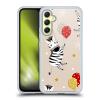 Head Case Designs Officially Licensed Haroulita Party with Zebra Baby Animals Gel Case [Military Grade Protection] Compatible with Samsung Galaxy A34 5G view 1