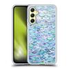 Head Case Designs Officially Licensed Micklyn Le Feuvre Mosaic in Sapphire and Emerald Marble Patterns Gel Case [Military Grade Protection] Compatible with Samsung Galaxy A34 5G view 1
