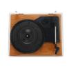 Obetuens Brown Wood Gr in V5.0 BT Record Pl yer, 3 Speed Retro Record Pl yer, Wirel Record Pl yer with Cover for Christm s Present s to Your F mily or Friends view 1