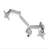 Kensington SmartFit Mounting Arm for Monitor - Silver Gray - 2 Monitor(s) Supported - 32" Screen Support - 39.60 lb Load Capacity - 75 x 75, 100 x 100-1 / Box (Renewed) view 1