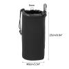 PATIKIL Camera Lens Bag, 2x 3.5" IDx9.8 H Neoprene Lens Pouch with Thick Protective Lenses for DSLR, Black view 2