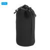PATIKIL Camera Lens Bag, 2x 3.5" IDx9.8 H Neoprene Lens Pouch with Thick Protective Lenses for DSLR, Black view 3