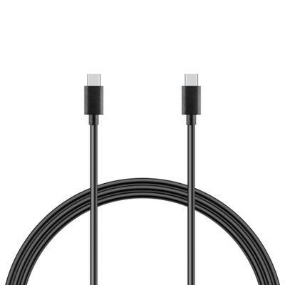 FITE ON Black 6ft 100W USB-C to USB-C Data Sync Power Adapter Charger Cord Cable Compatible with Dell Latitude 12 5290 T17G002 2-in-1 Laptop