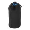 PATIKIL Camera Lens Bag, 3.9" IDx9.8 H Drawstring Lens Pouch with Thick Protective Neoprene, Lens Case for DSLR Camera Lens, Water Coffee Cups, Black, Blue view 1