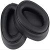 100ABN Ear Pad Replacement Ear Pad High-Density Memory Foam Protein Leather Ear Pad Compatible with Sony MDR-100ABN-H800 H900N Earphone Ear Pad Accessories (Black) view 1