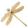 VOSAREA Dragonfly Shape Cabinet Pull Knob Unique Dresser Handle for Kitchen Cupboard Doors Long Elegant Furniture Hardware Accessory view 1