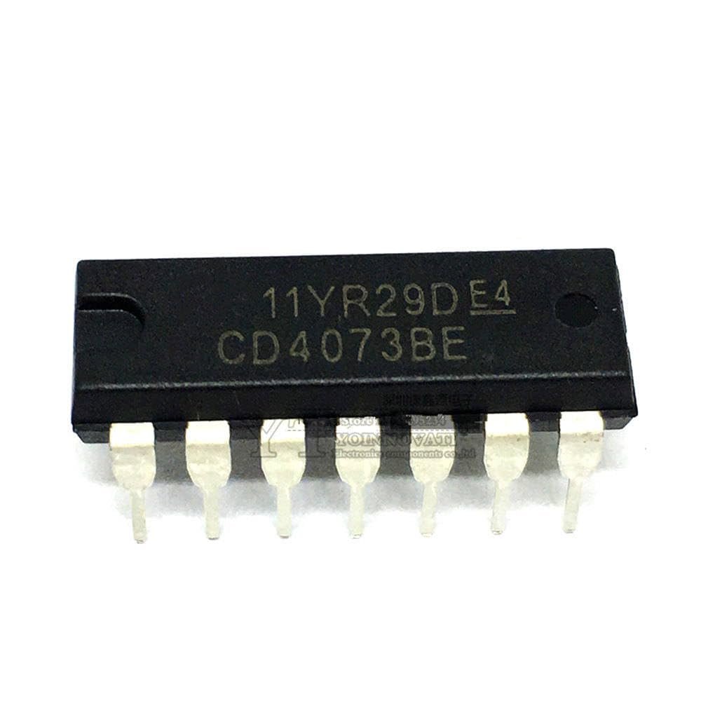 50pcs/lot CD4073BE CD4073 DIP-14 IC