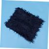 Toyvian Photography Blanket Soft Navy Fur Mat for Newborn Photography Easy to Clean No Shedding Fading Photo Prop view 2