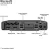 HP EliteDesk 800 G4 Mini Tiny Business PC, Intel Core i5-8500T, 16GB DDR4 RAM, 512GB NVMe SSD, Dual Monitor Support, WiFi, Bluetooth, DisplayPort, Windows 11 64-bit (Renewed) view 3