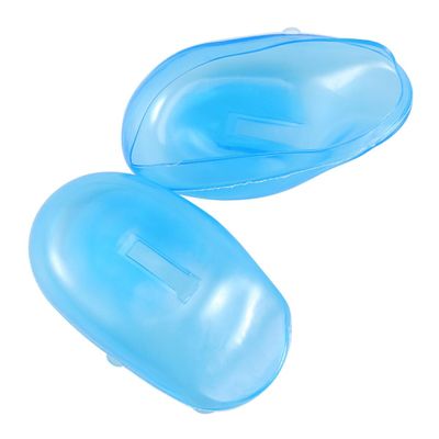 Silicone Ear Cover 2 Pack, Waterproof Flexible Protectors for Hair Dyeing