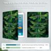 Case for 6.8" Kindle Paperwhite (11th Generation-2021) & Signature Edition PU Leather Slim Smart Cover with Auto Wake/Sleep for Kindle Paperwhite 2021 E-Reader, Green Dragonfly view 3