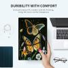 Case for 6.8" Kindle Paperwhite (11th Generation-2021) & Signature Edition PU Leather Slim Smart Stand Cover with Auto Wake/Sleep for Kindle Paperwhite 2021 E-Reader, Butterflies view 4